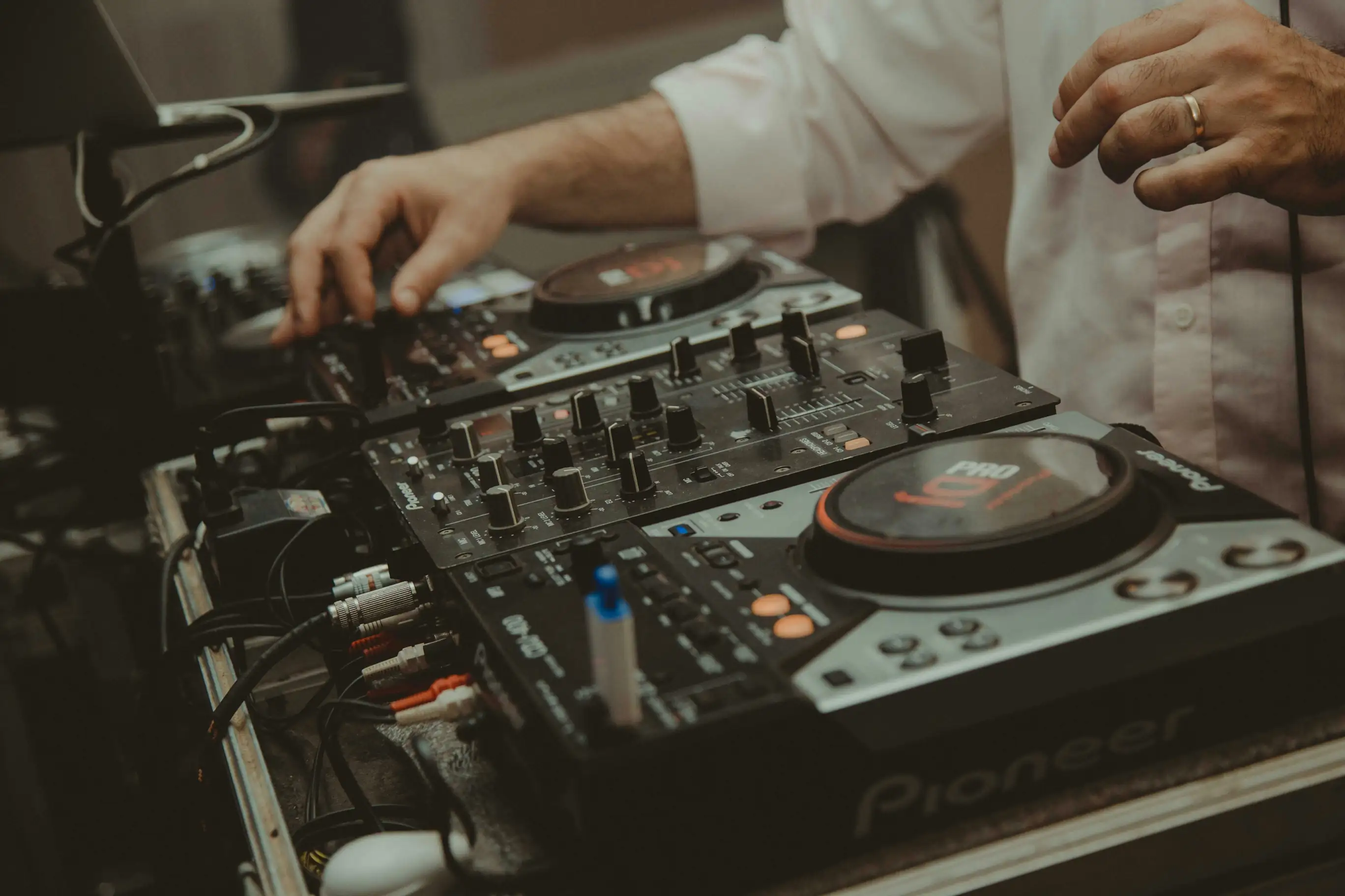 DJ mixing